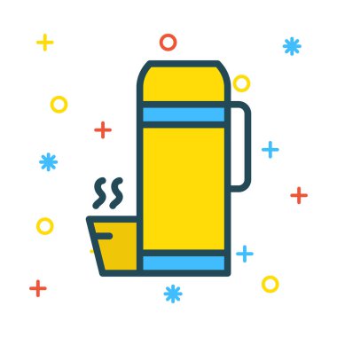 çay web simgesi, vektör illüstrasyonu 