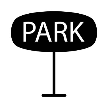 Web simgesi Otopark, illüstrasyon vektör 