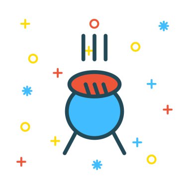 pişirme web simge vektör çizim 