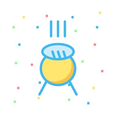 pişirme web simge vektör çizim 