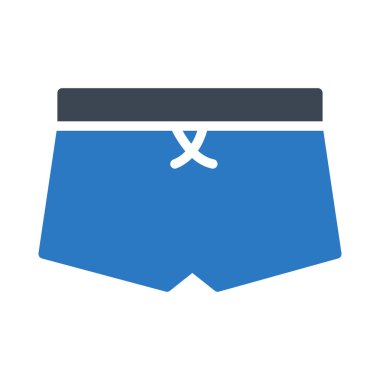 iç çamaşırı web simgesi, vektör çizim 