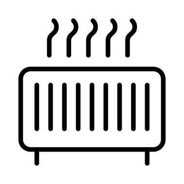 Klima web simge vektör çizim  