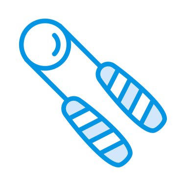 atlama ipi web simgesi, illüstrasyon vektör 