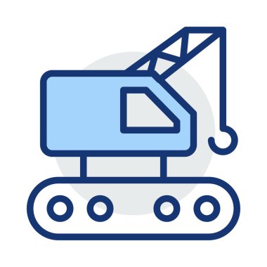 makine web simge vektör çizim 