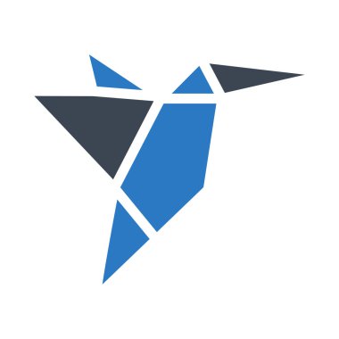 kuş ağı simgesi, vektör illüstrasyonu 