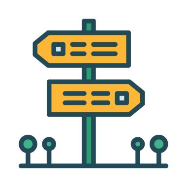 işaretleyici simgesi vektör illüstrasyonu 