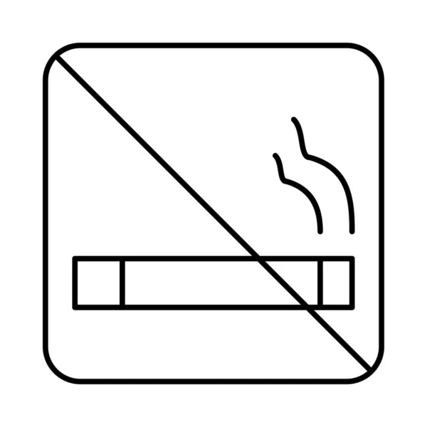 Курить Иконка Веб Векторные Иллюстрации — стоковый вектор