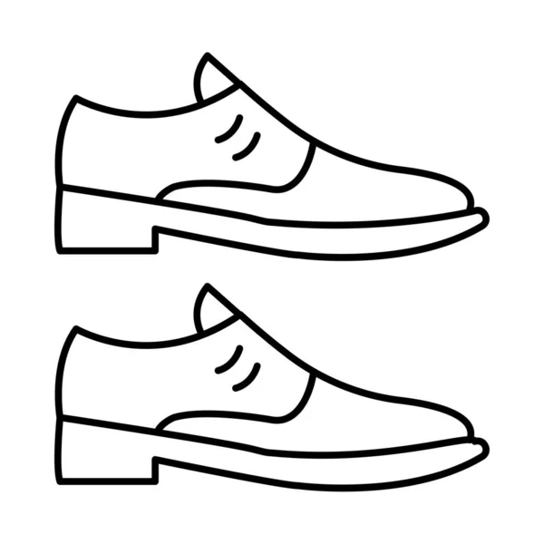 Zapatos Icono Web Ilustración Vectorial — Vector de stock