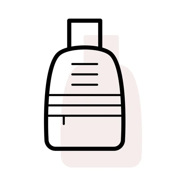 Bottle Web Icon Vector Illustration — Stock Vector