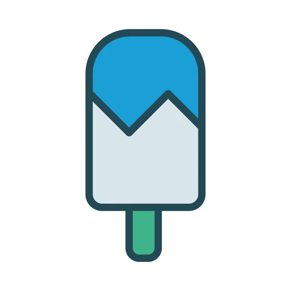 Eis Symbol Vektor Illustration — Stockvektor