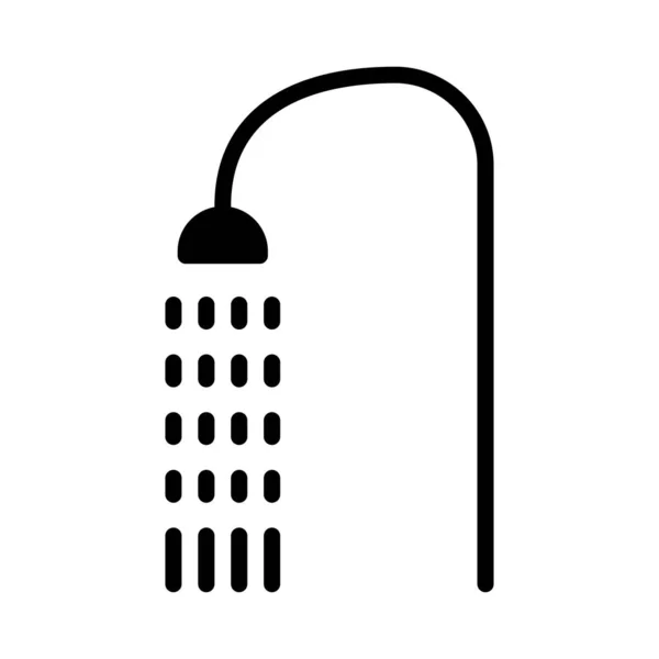 シャワーの Web アイコン ベクトル イラスト — ストックベクタ