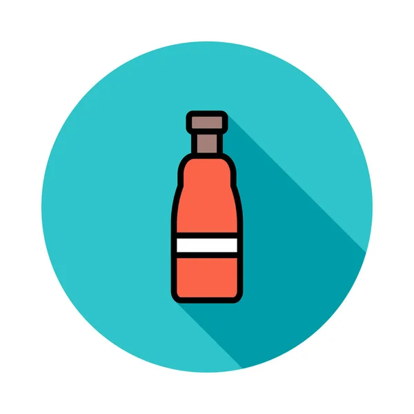 Icono Web Botella Ilustración Vectorial — Archivo Imágenes Vectoriales
