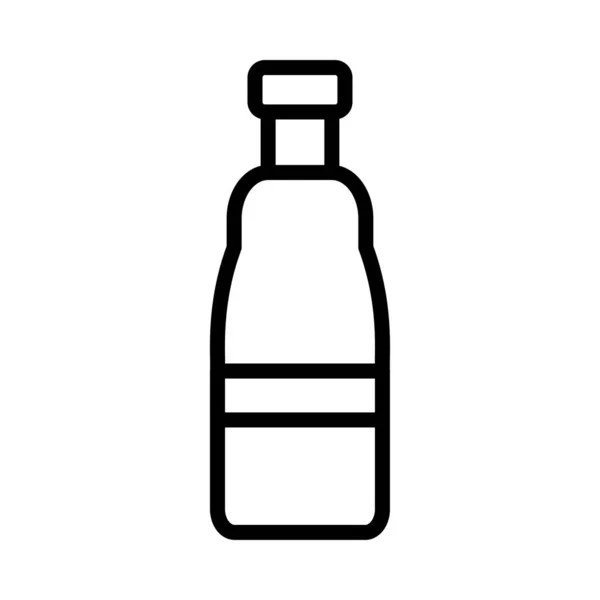 Flaska Webb Ikon Vektor Illustration — Stock vektor