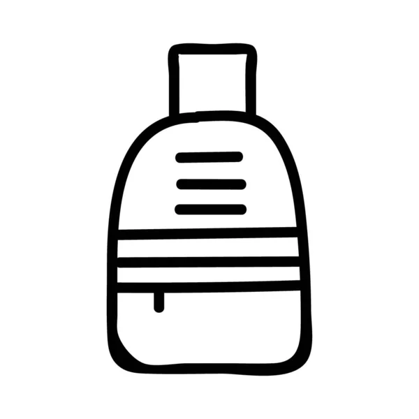 Bottle Web Icon Vector Illustration — Stock Vector