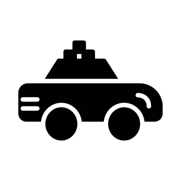 Αυτοκίνητο Άσπρο Φόντο Εικονογράφηση Διάνυσμα — Διανυσματικό Αρχείο