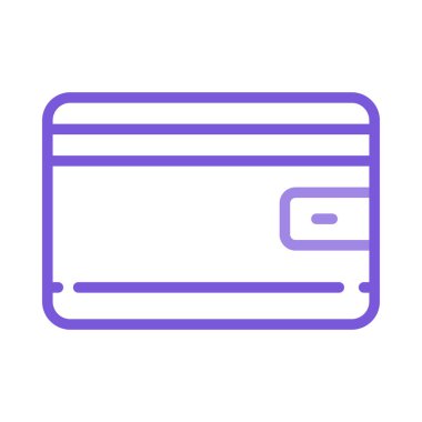 cüzdan web simgesi, vektör illüstrasyonu 