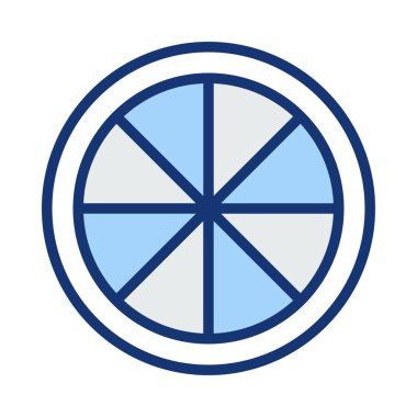 Limon web simgesi, vektör çizim 