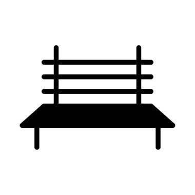 Tezgah web simgesi, vektör çizim