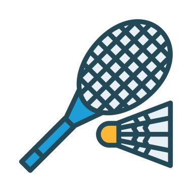 Tenis raketi vektör illüstrasyonu 