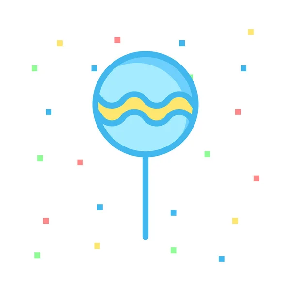 Lollipop Icono Web Ilustración Vectorial — Vector de stock