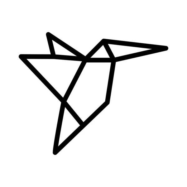 Vogel Web Symbol Vektorillustration — Stockvektor