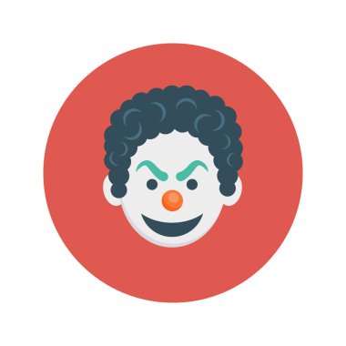 Halloween Tema düz vektör simgesi