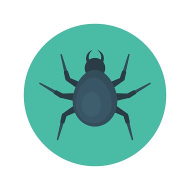 Halloween Tema düz vektör simgesi