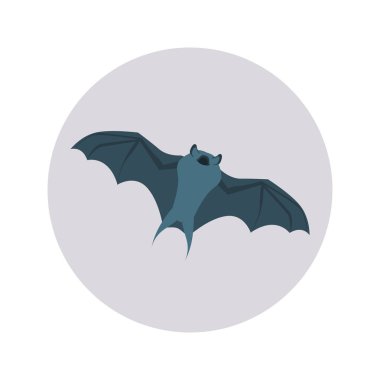 Halloween Tema düz vektör simgesi