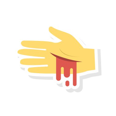 Halloween Tema düz vektör simgesi