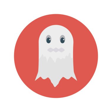 Halloween Tema düz vektör simgesi