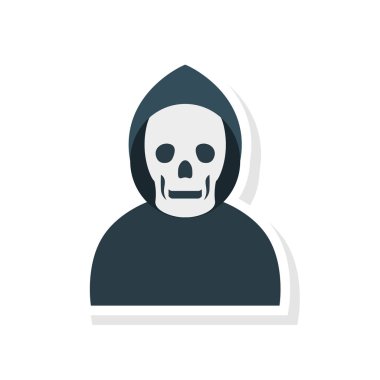 Halloween Tema düz vektör simgesi