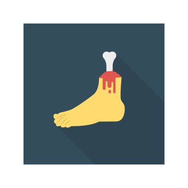 Halloween Tema düz vektör simgesi