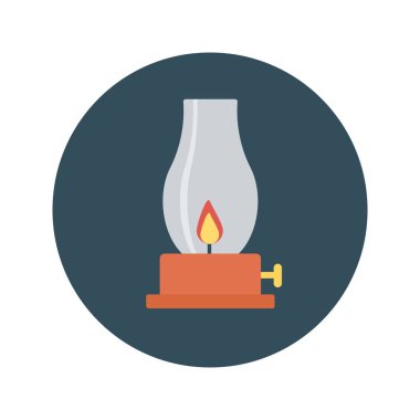 Cadılar Bayramı renkli tema düz vektör simgesi