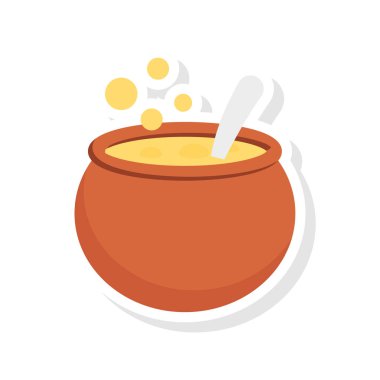 Halloween Tema düz vektör simgesi