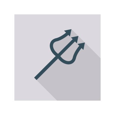 Cadılar Bayramı renkli tema düz vektör simgesi