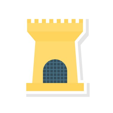 Halloween Tema düz vektör simgesi