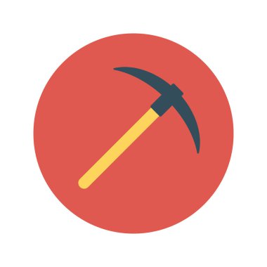 Cadılar Bayramı renkli tema düz vektör simgesi