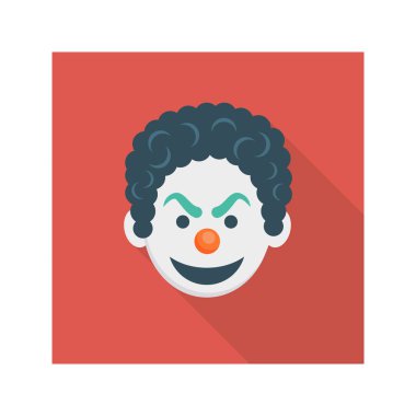 Halloween Tema düz vektör simgesi