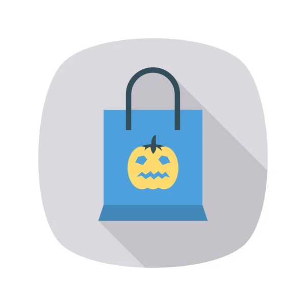 Tema Halloween Icono Vector Plano — Vector de stock