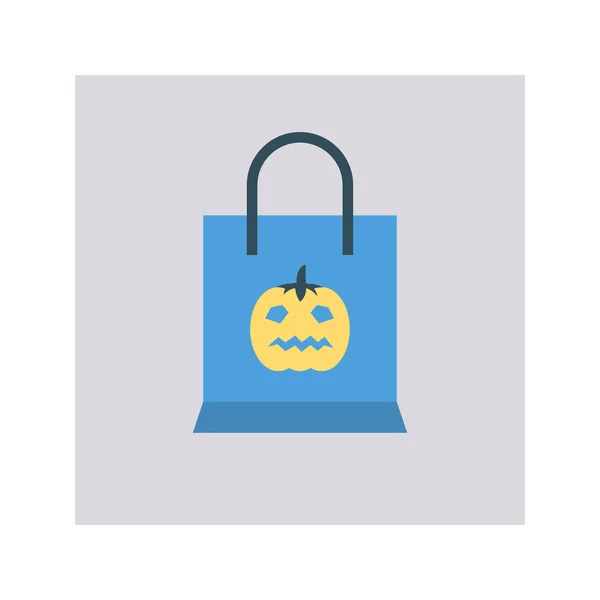 Halloween Couleur Vecteur Couleur Web Icône — Image vectorielle