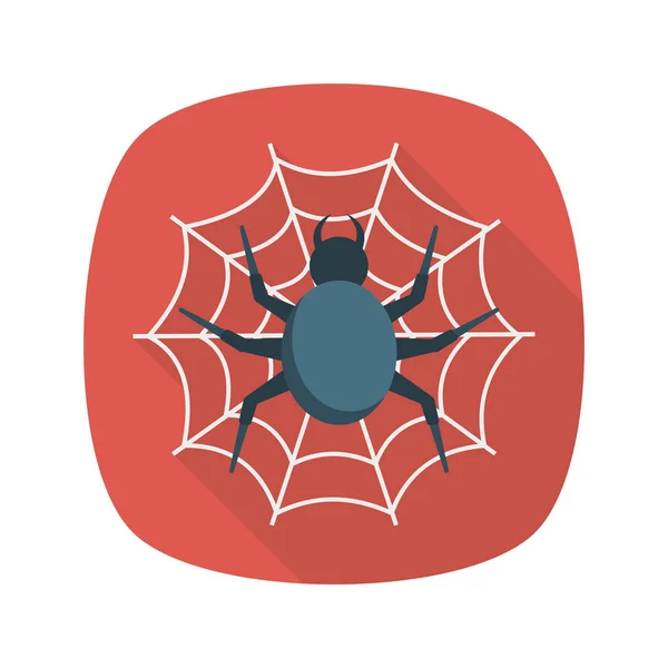 Halloween Farbvektor Farbe Web Symbol — Stockvektor