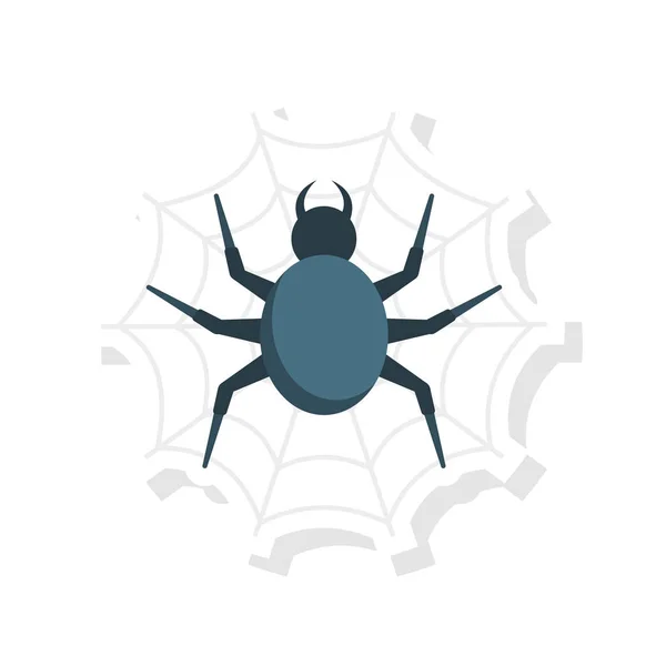 Halloween Color Vector Color Web Icono — Vector de stock