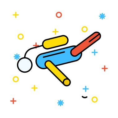 Renk web vektör simgesi