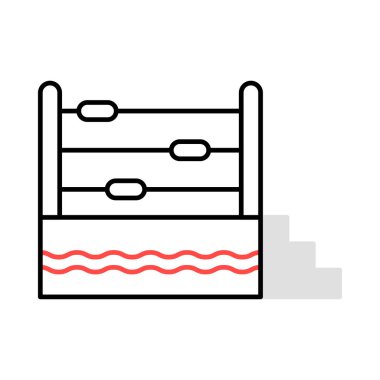 Spor web vektör simgesi