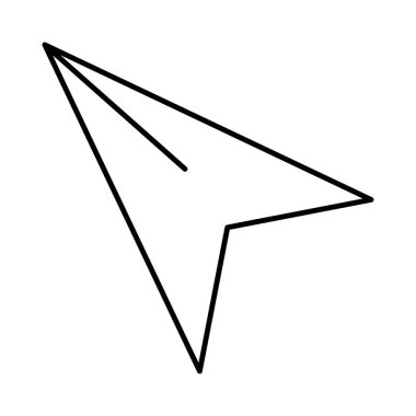 Gezinti Yön harita vektör renk simgesi