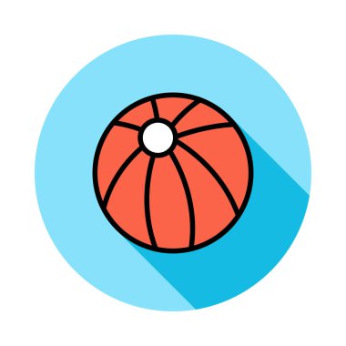 Futbol simgesi. vektör çizim