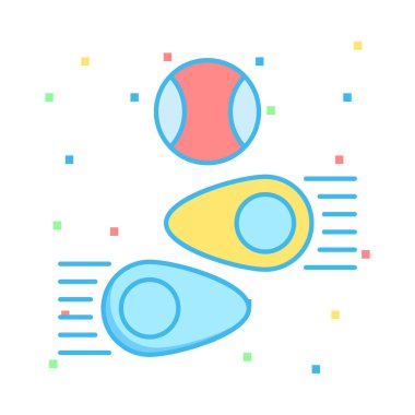 Vektör video oyun konsolu denetim simgesi