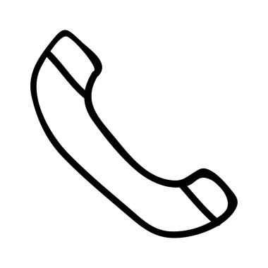 arama alıcı simgesi. Vektör çizim