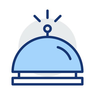 Zil zil simgesini. Vektör çizim