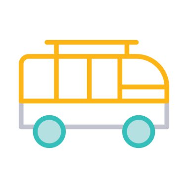 Renk araç vektör çizim